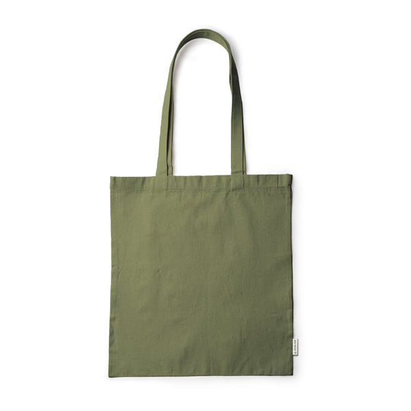 Stamina Serpa hemp fabric shopping bag in venture green, ready for logo printing