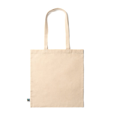 Stamina Valmir fairtrade cotton shopping bag in beige, ready for logo printing