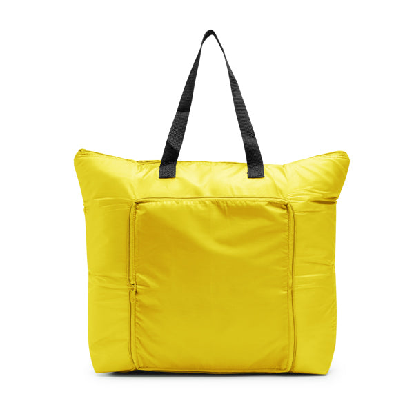 Stamina Lubin polyester cooler bag in yellow, ready for logo printing