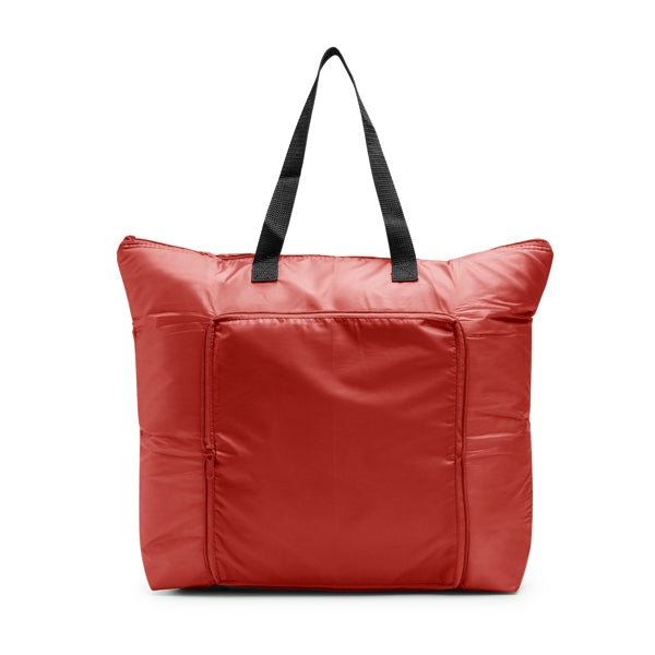 Stamina Lubin polyester cooler bag in red, ready for logo printing