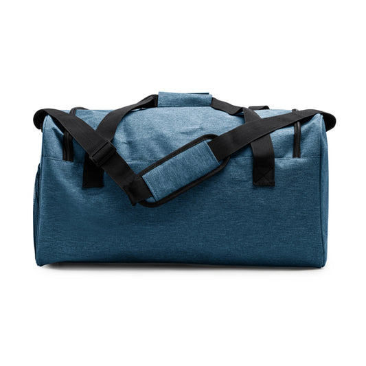 Stamina Balmor RPET tote bag in heather denim, ready for logo printing