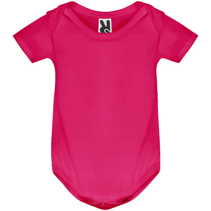 Roly Honey baby baby bodysuit in rosette, ready for logo printing or embroidery