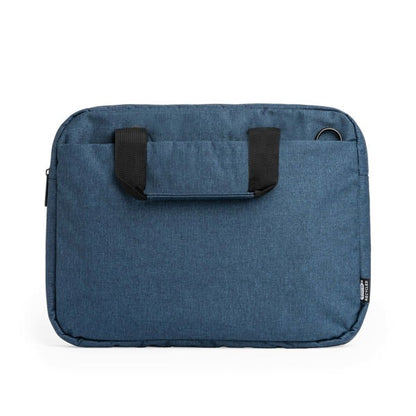 Stamina Kalmar RPET document holder in heather denim, ready for logo printing
