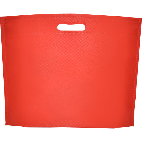 Stamina Ocean non-woven polypropylene tote bag in red, ready for logo printing