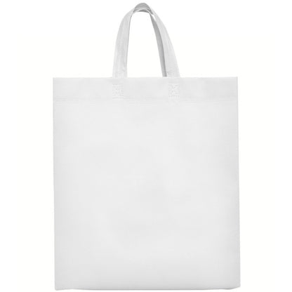 Stamina Lake non-woven polypropylene tote bag in white, ready for logo printing