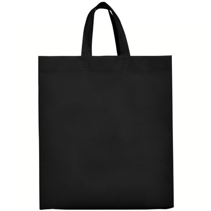 Stamina Lake non-woven polypropylene tote bag in black, ready for logo printing