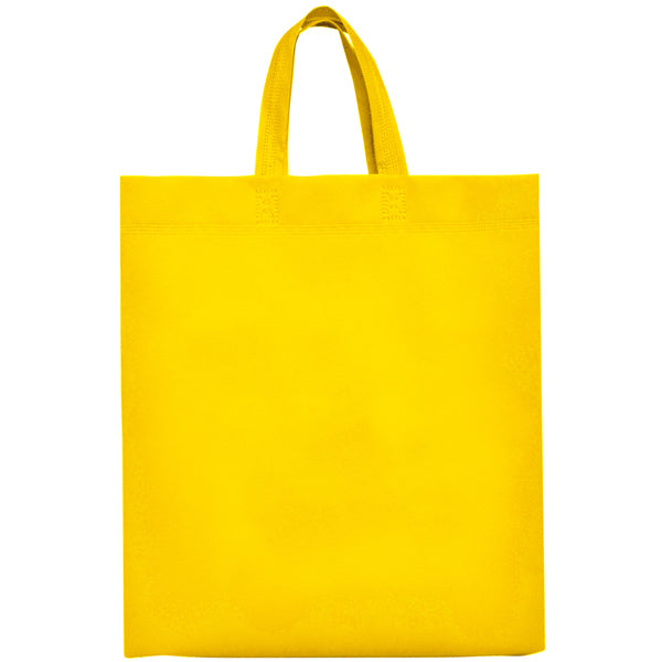 Stamina Lake non-woven polypropylene tote bag in yellow, ready for logo printing