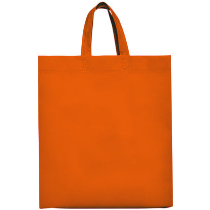 Stamina Lake non-woven polypropylene tote bag in orange, ready for logo printing