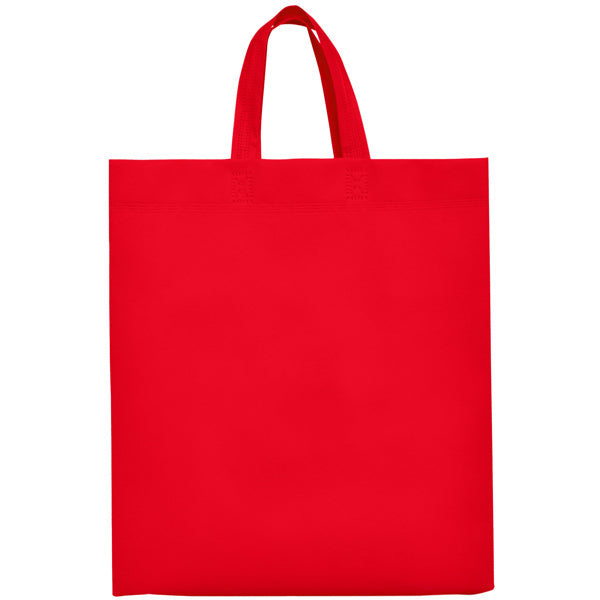 Stamina Lake non-woven polypropylene tote bag in red, ready for logo printing