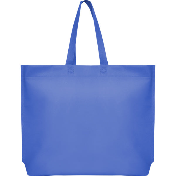 Stamina Sea non-woven polypropylene tote bag in electric blue, ready for logo printing