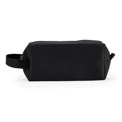Stamina Pardela 600D polyester tote bag in black, ready for logo printing