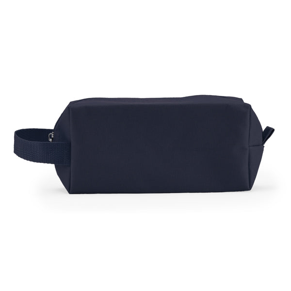 Stamina Pardela 600D polyester tote bag in navy blue, ready for logo printing