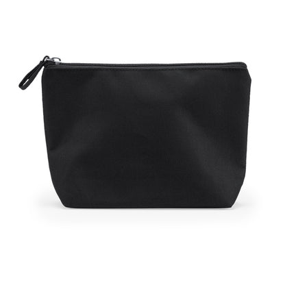 Stamina Yubarta 600D polyester tote bag in black, ready for logo printing
