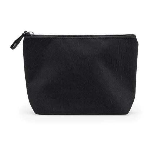 Stamina Yubarta 600D polyester tote bag in black, ready for logo printing