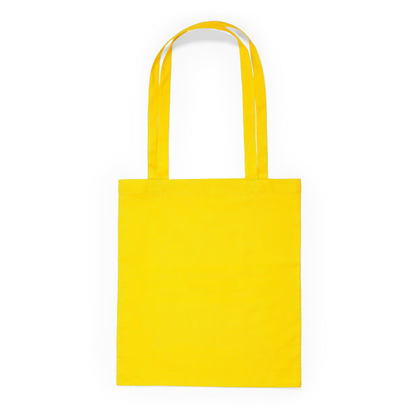 Stamina Knoll cotton shopping bag in yellow, ready for logo printing