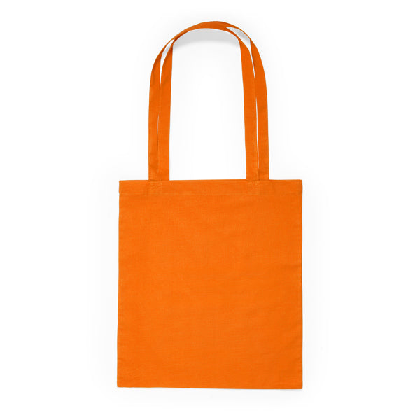 Stamina Knoll cotton shopping bag in orange, ready for logo printing