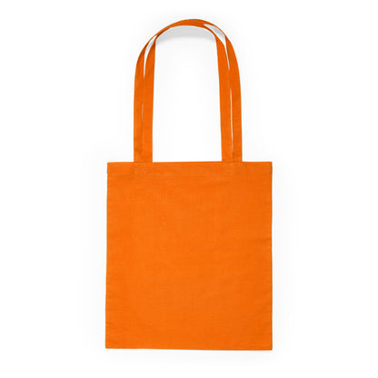 Stamina Knoll cotton shopping bag in orange, ready for logo printing