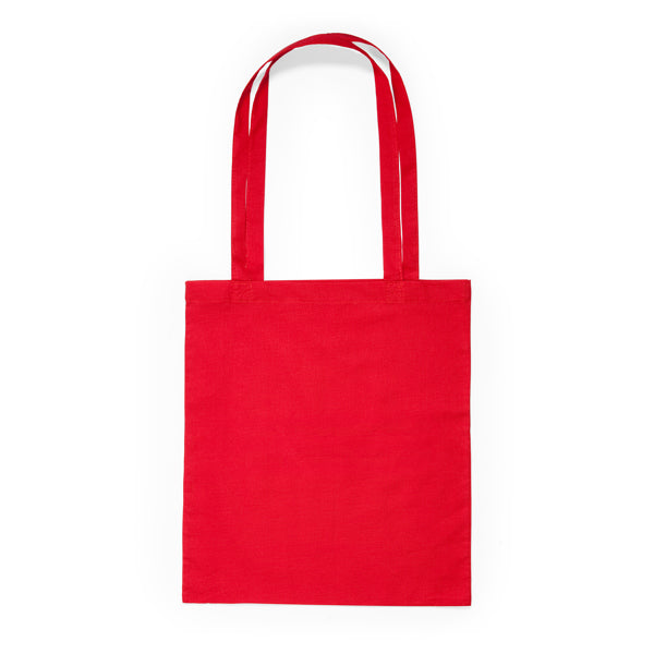 Stamina Knoll cotton shopping bag in red, ready for logo printing
