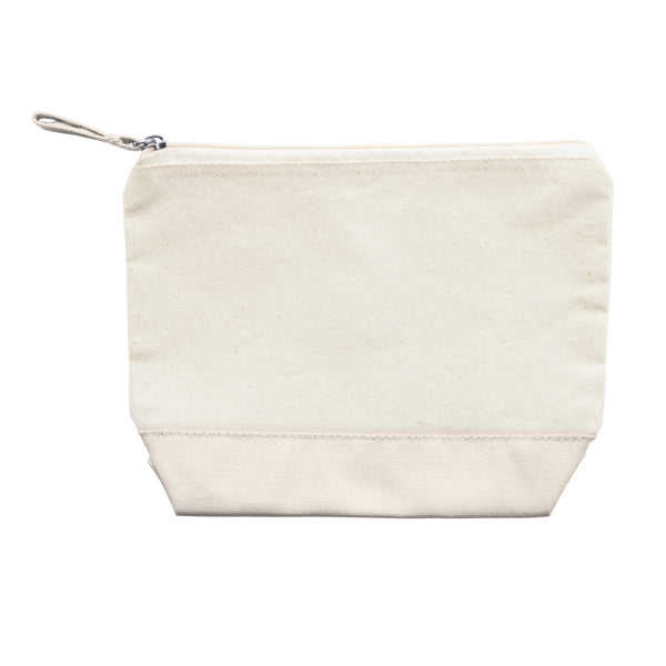 Stamina Doel multipurpose gsm cotton toilet tote bag in beige/beige, ready for logo printing