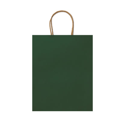 Stamina Arce gsm paper tote bag in fern green, ready for logo printing