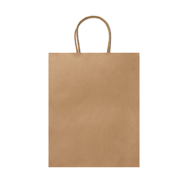 Stamina Arce gsm paper tote bag in beige, ready for logo printing
