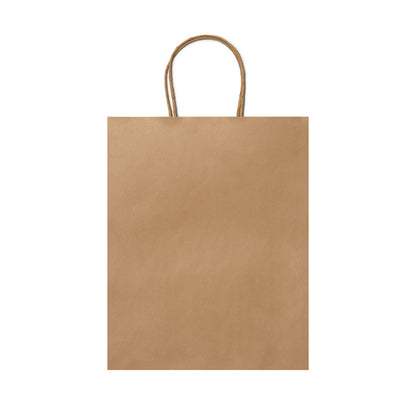 Stamina Arce gsm paper tote bag in beige, ready for logo printing