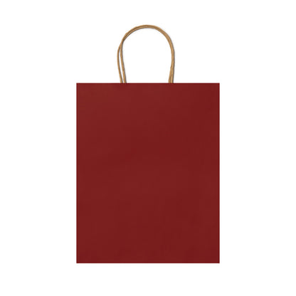 Stamina Arce gsm paper tote bag in red, ready for logo printing