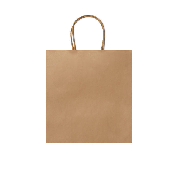 Stamina Haya gsm paper tote bag in beige, ready for logo printing