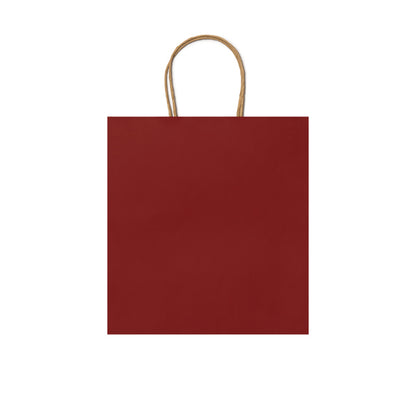 Stamina Haya gsm paper tote bag in red, ready for logo printing