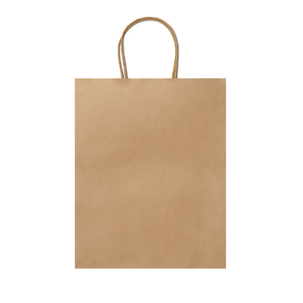 Stamina Roble gsm paper tote bag in beige, ready for logo printing