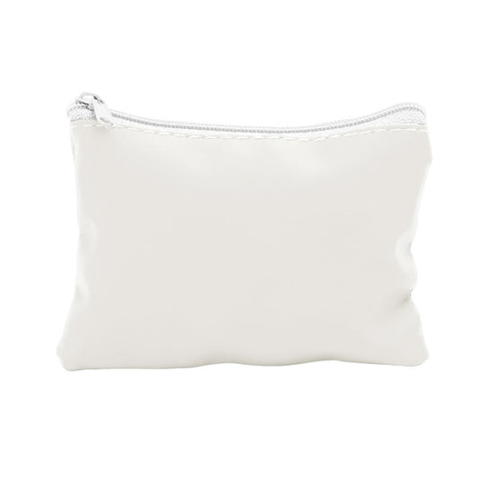 Stamina Medea PU wallet in white, ready for laser engraving