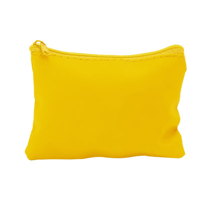 Stamina Medea PU wallet in yellow, ready for laser engraving