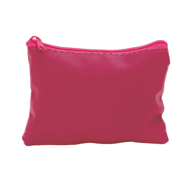 Stamina Medea PU wallet in fuchsia, ready for laser engraving