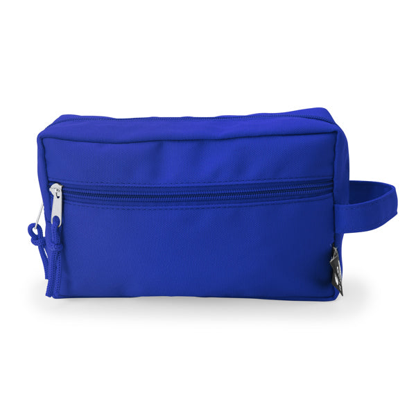 Stamina Bubo 210D recycled polyester (RPET) tote bag in royal blue, ready for logo printing