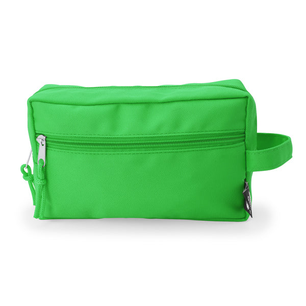 Stamina Bubo 210D recycled polyester (RPET) tote bag in fern green, ready for logo printing