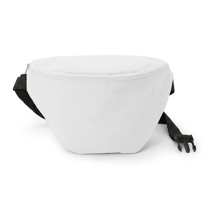 Stamina Vultur 600D polyester belt bag in white, ready for logo printing