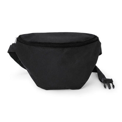 Stamina Vultur 600D polyester belt bag in black, ready for logo printing