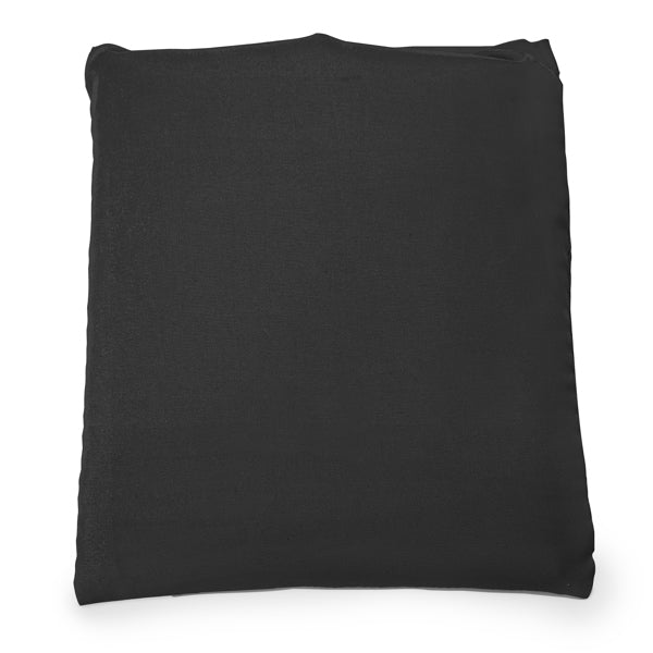 Stamina Pantala 190T recycled polyester (RPET) shopping bag in black, ready for logo printing