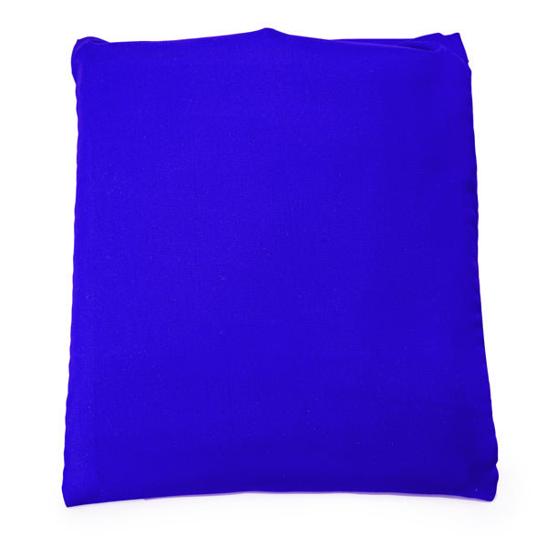 Stamina Pantala 190T recycled polyester (RPET) shopping bag in royal blue, ready for logo printing