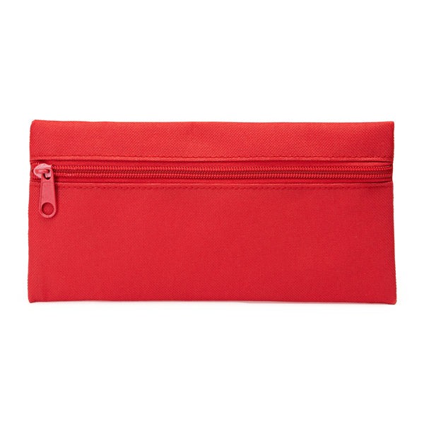 Stamina Colina 600D polyester and metal case in red, ready for logo printing