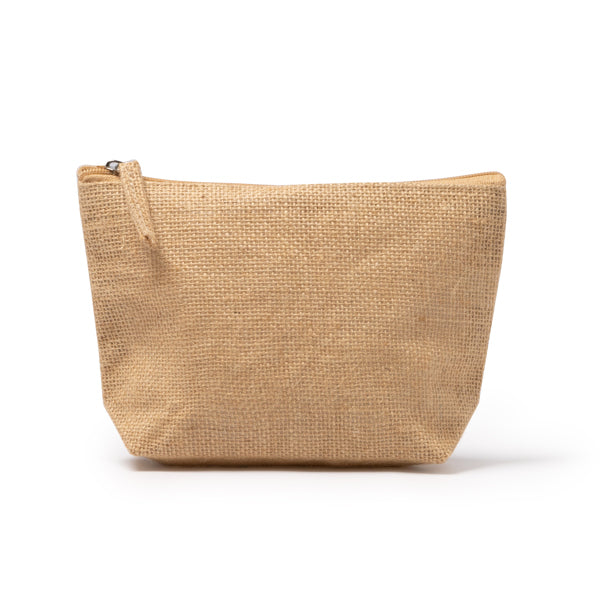 Stamina Tyto laminated jute tote bag in beige, ready for logo printing