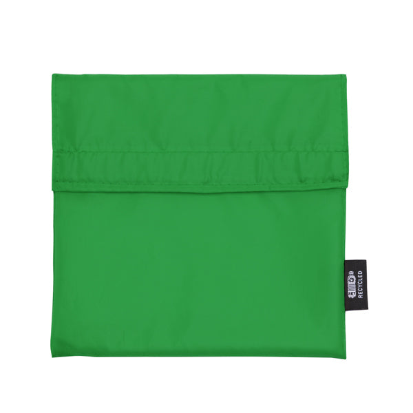 Stamina Lombas recycled polyester (RPET) cooler bag in fern green, ready for logo printing