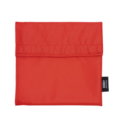 Stamina Lombas recycled polyester (RPET) cooler bag in red, ready for logo printing
