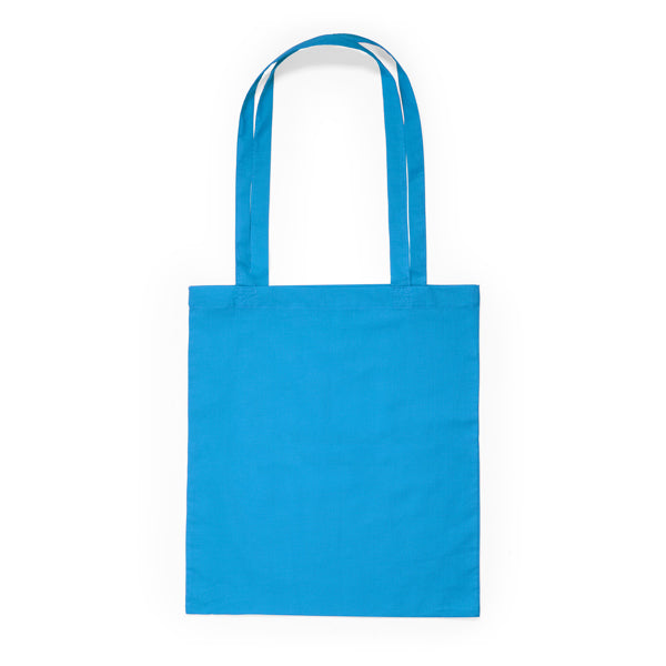 Stamina Mountain cotton shopping bag in light royal, ready for logo printing