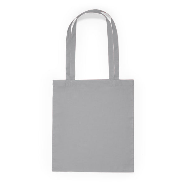 Stamina Mountain cotton shopping bag in grey, ready for logo printing