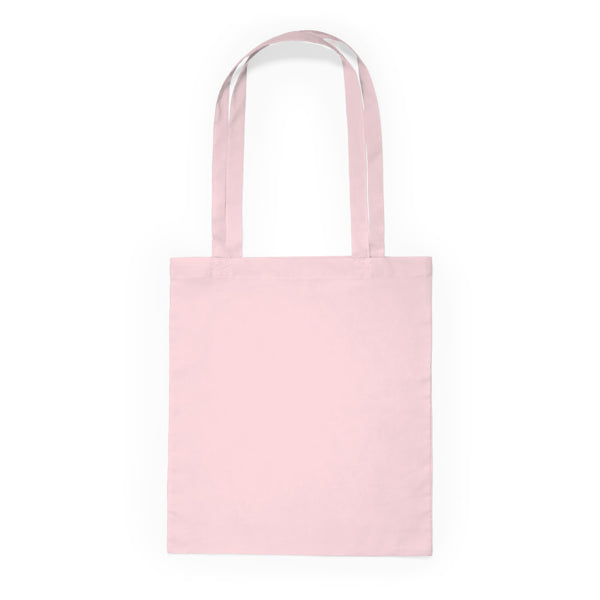 Stamina Mountain cotton shopping bag in light pink, ready for logo printing