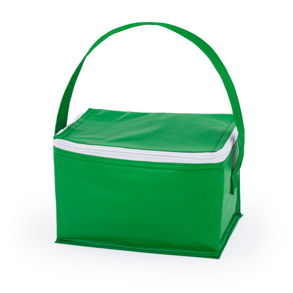 Stamina Tibu isothermal aluminium cooler bag in fern green, ready for logo printing