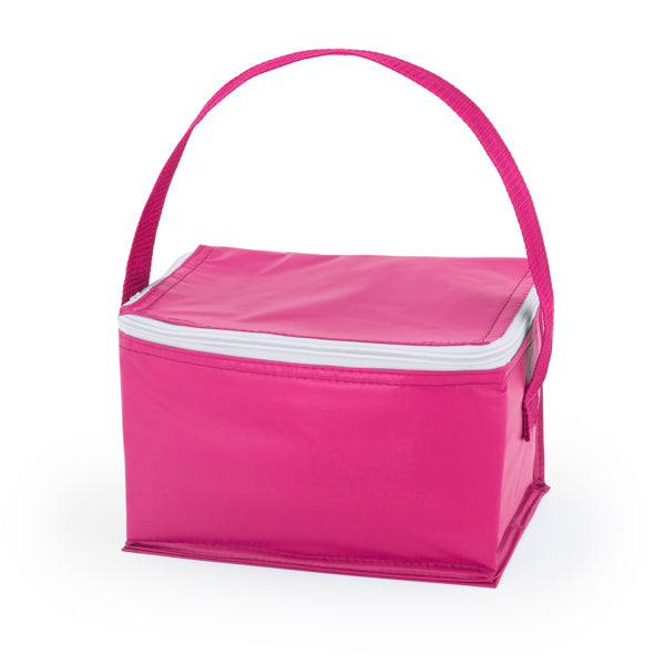 Stamina Tibu isothermal aluminium cooler bag in fuchsia, ready for logo printing