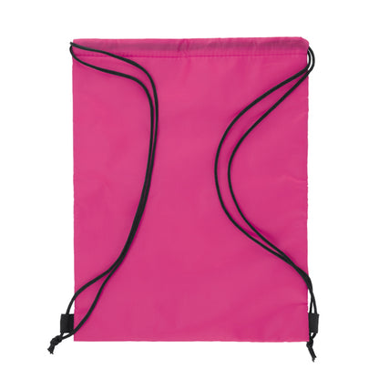 Stamina Graja drawstring cooler bag in fuchsia, ready for logo printing