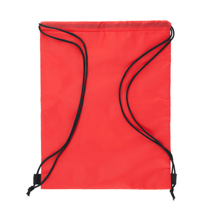 Stamina Graja drawstring cooler bag in red, ready for logo printing